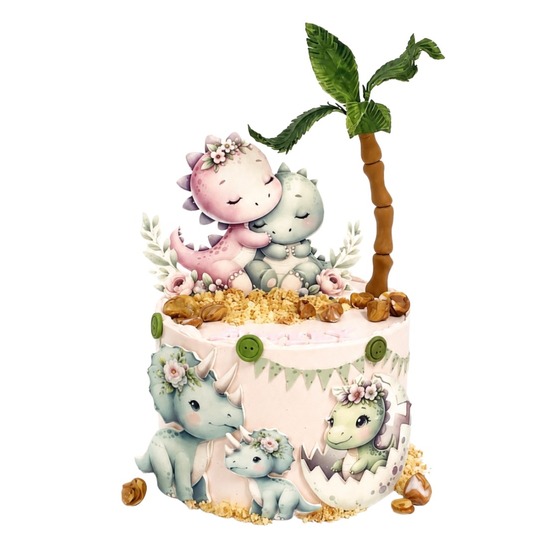 Dino cake pro holku OLLIES